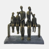 ESCULTURA DE FAMILIA BRONCE